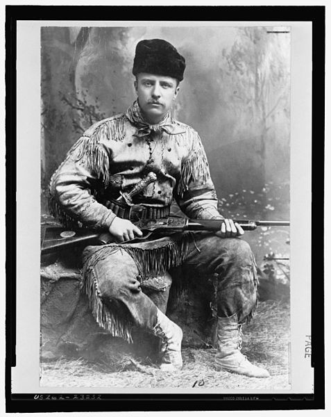 https://commons.wikimedia.org/wiki/File:Theodore_Roosevelt_with_hunting_suit_and_rifle_3a24199u_original.jpg