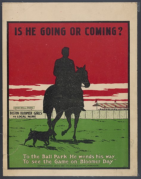 https://commons.wikimedia.org/wiki/File:Is_he_going_or_coming%3F_To_the_ball_park_he_wends_his_way_to_see_the_game_on_%22bloomer_day.%22_LCCN2008677281.jpg